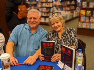 Rob and Sheree at Book Signing 2-8-2020